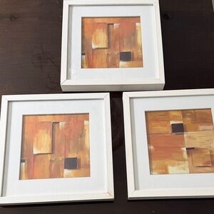 Abstract Art Framed Set